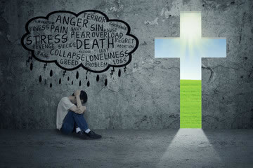 A man hurt by church abuse. A man abandoned by church abuse